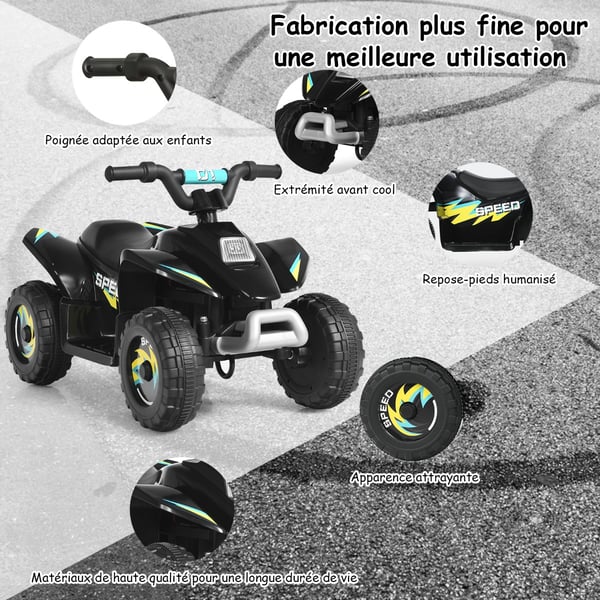 Elektrisk Quad til børn, 4,6 km/t , Star
