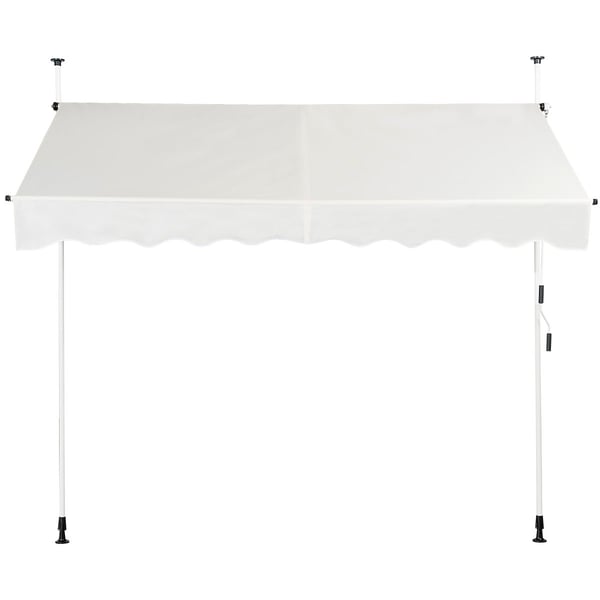 Ulkoilmapatio-markiisi, 250x120 cm, Beige/Valkoinen , Star