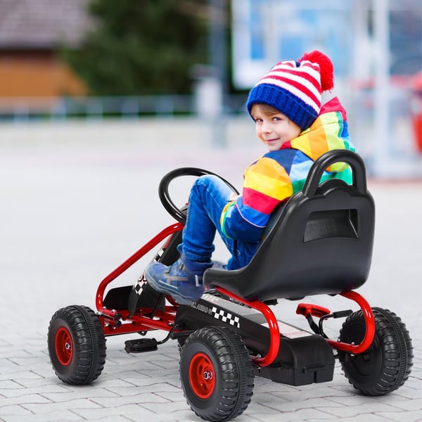 Pedal Powered Ride On, 91x51x53 cm, Rød , Star