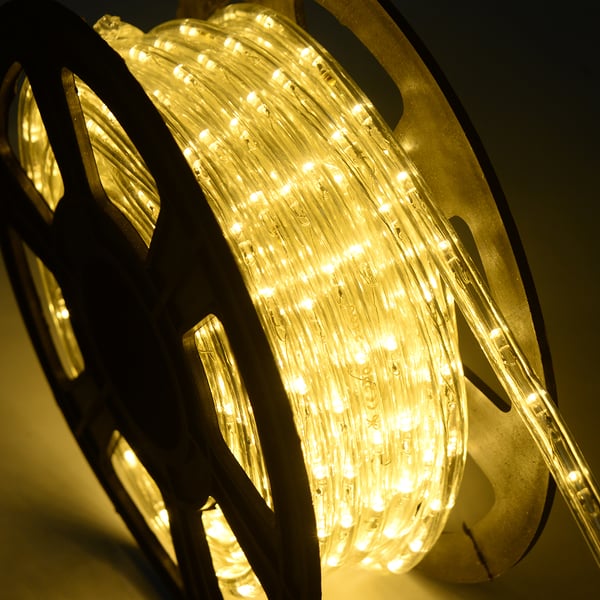 LED Lyssnor, LED 15.000 t, 10m, Varm Hvid , Star