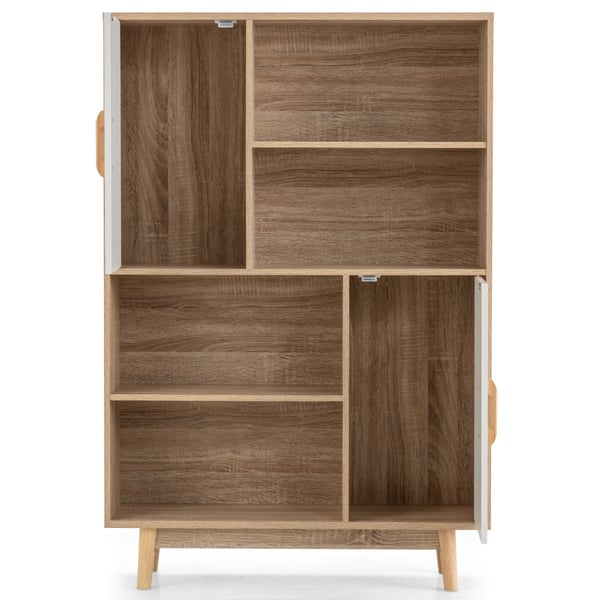 Opbevaringsskab, 80x24x119.5 cm, Hvid , Star