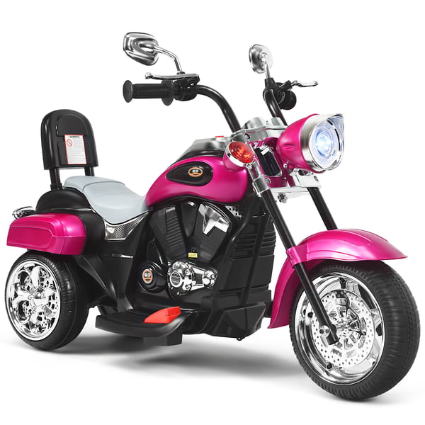 Elektrisk motorcykel, 91x48x64 cm, Lyserød , Star