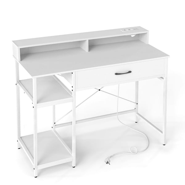 Computerskrivebord, 106x48x90 cm, Brun , Star