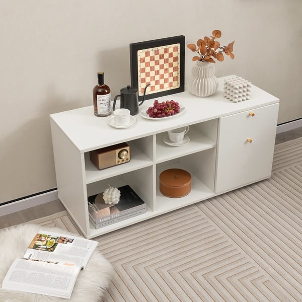 Opbevaringsskab, 42,5"x15,5"x20", Hvid , Star