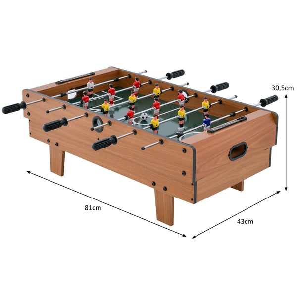 Spillebord, 81x43x30.5 cm, Naturfarvet , Star