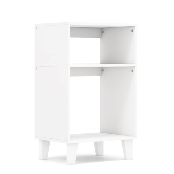 Sidebord, 39,5x29,5x65 cm, Hvid , Star
