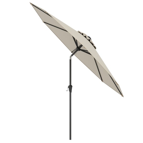 Uteparasoll, 270x270x240 cm, Beige , Star