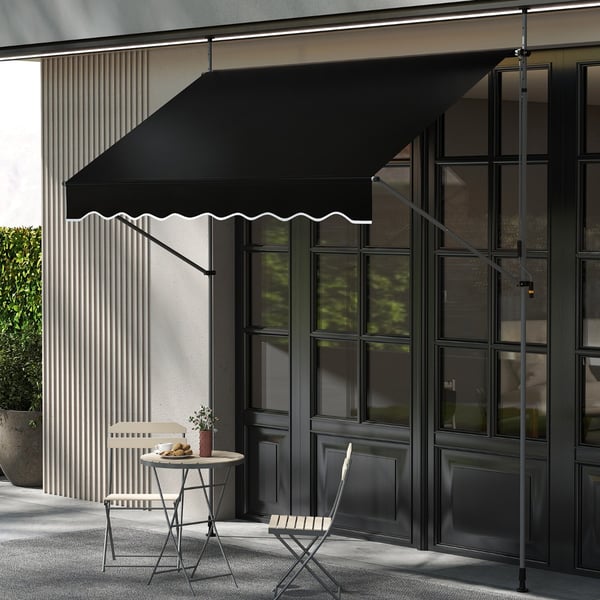 Markis, 250x120x210-300 cm, Svart , Star