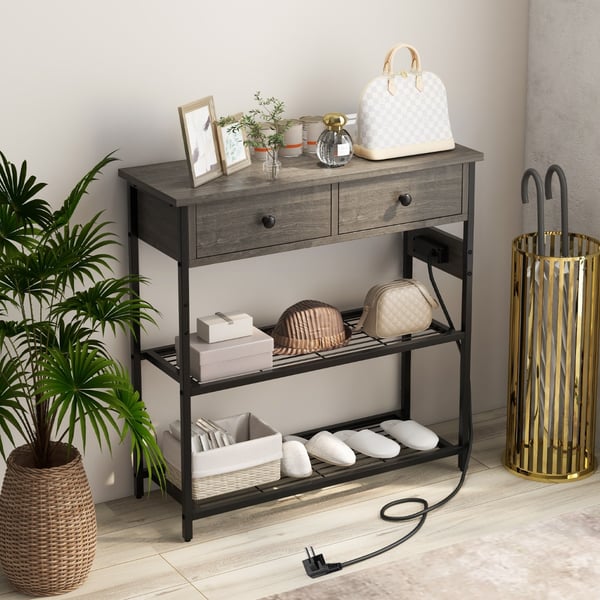 Konsolbord, 81x30x81 cm, Brun , Star