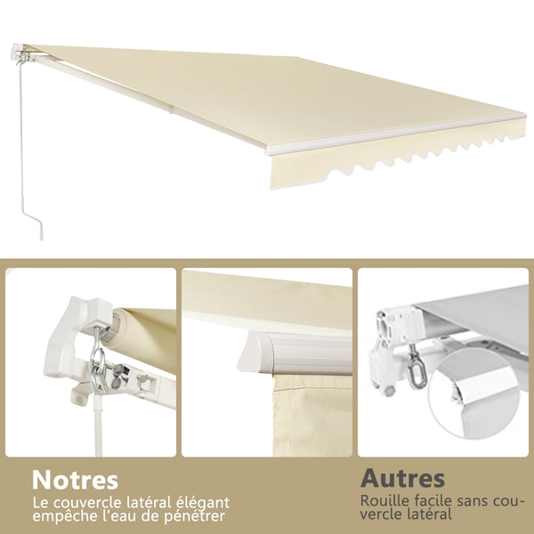 Markis, 360x300 cm, Beige , Star