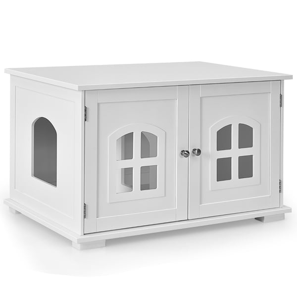 Kattebakke indkapsling, 81x53x49 cm, Hvid , Star