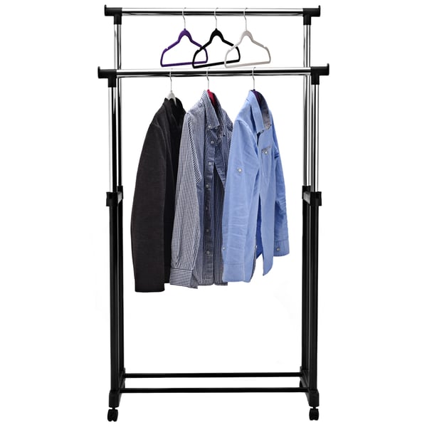 Tøjstativ, 86x43x168 cm - materiale: stål + plastik , Star