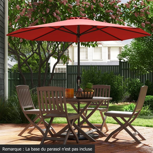 Parasol, 270x270x240 cm, Beige , Star
