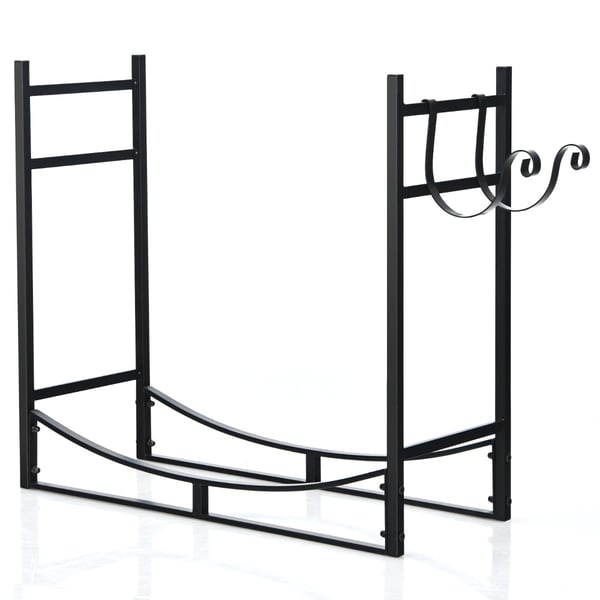 Polttopuuteline, 91×33×76 cm, Musta , Star