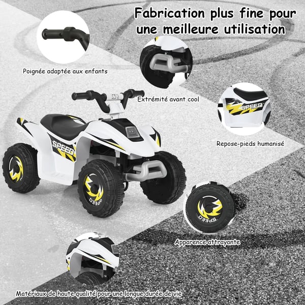 El-quad för barn, 4,6 km/h , Star