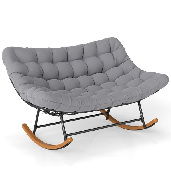 Keinuva tuoli, 110,5x150x81 cm, Harmaa , Star Keinuva tuoli, 110,5x150x81 cm, Harmaa , Star