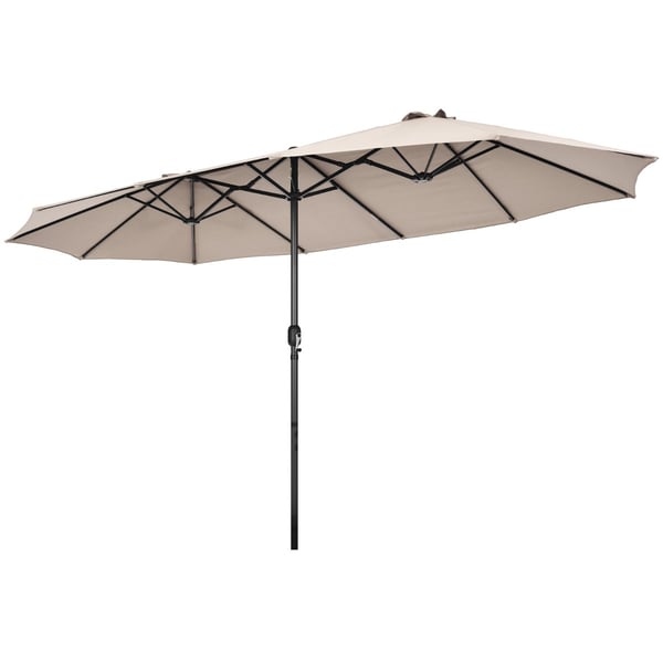 Terrasseparasol, 470x280x245 cm, Beige , Star