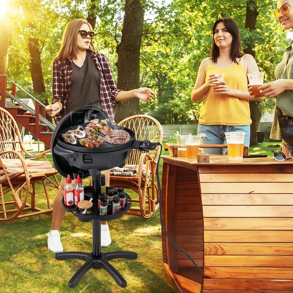 Elektrisk grill, 63x100 cm, Svart , Star