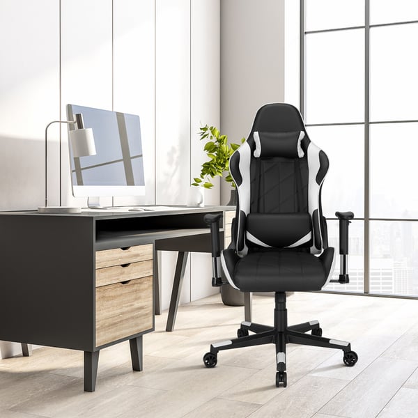 Racerbil, 71x73x125-135 cm, Hvid , Star