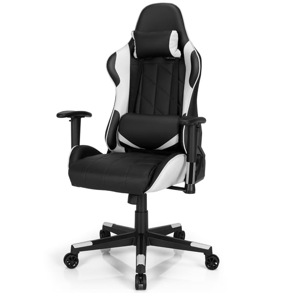 Racerbil, 71x73x125-135 cm, Hvid , Star