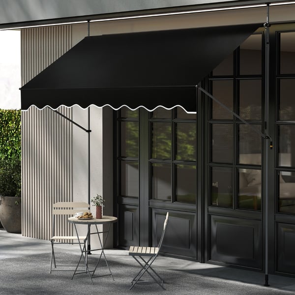 Markise, 300x120x210-300 cm, Sort , Star