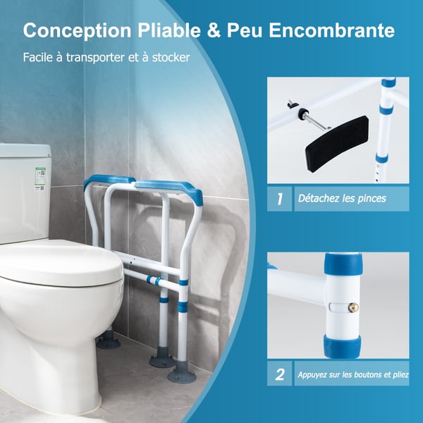 WC-turvakaide, 157×170 cmcm x 50×165×196 cmcm, Sininen , Star