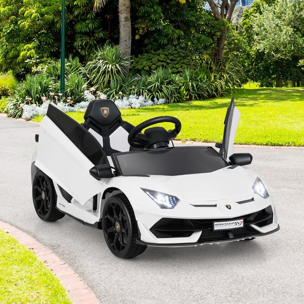 Elektrisk legetøjsbil, licenseret Lamborghcmi, 107x64x46 cm, rød , Star