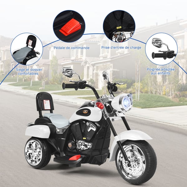 Børns Elektrisk Motorcykel, 91x48x64 cm , Star
