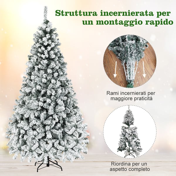 Julgran, 225 cm - Material: PVC, järn , Star