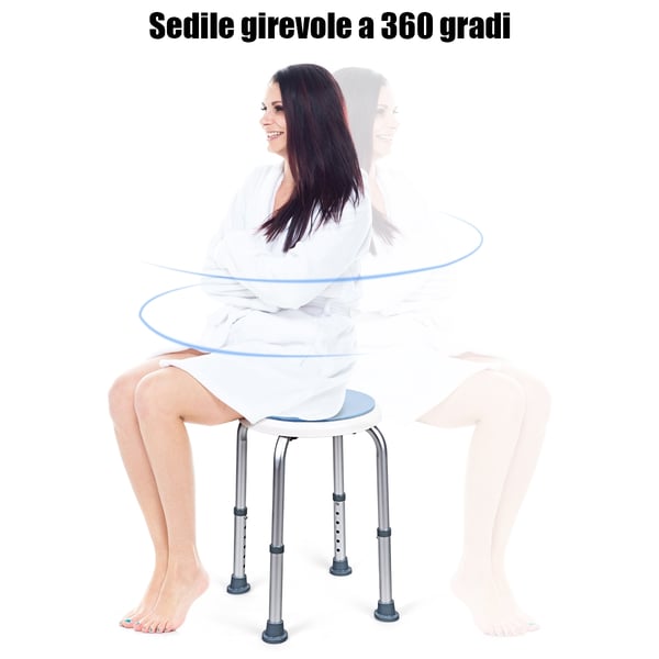 Brusestol, 33x47x51 cm - materiale: pa, aluminiumslegering, gummi , Star