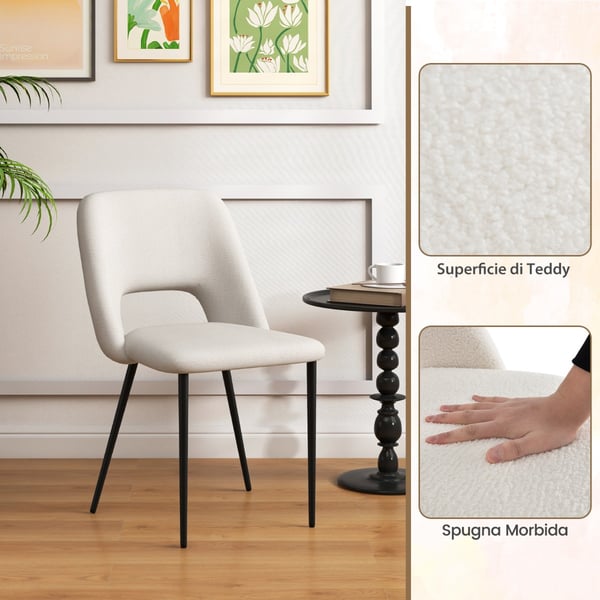 Spisestuestole, 48,5x57x85 cm, Beige , Star