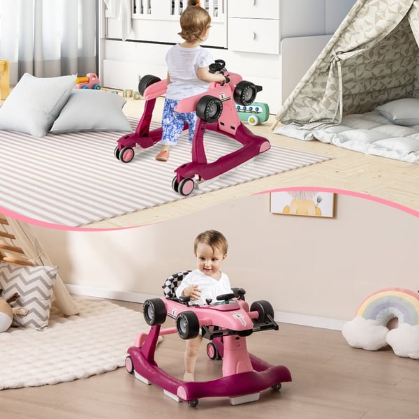 Baby Walker, 73x61x51.5/53.5/55.5 cm, Lilla , Star