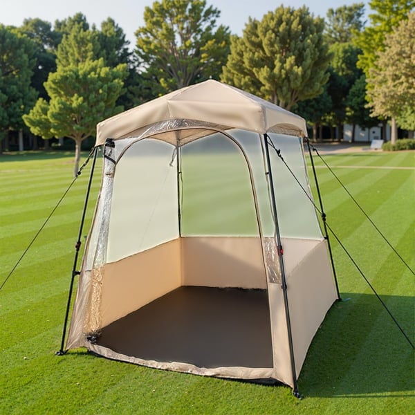 Pop Up -urheiluteltta, 160x160x176 cm, ruskea , Star
