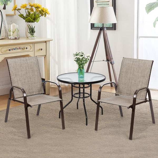 Terrasse Udendørs Spisestol, 72×56×90 cm, Grå , Star