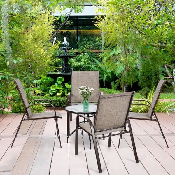 Terrasse Udendørs Spisestol, 72×56×90 cm, Grå , Star