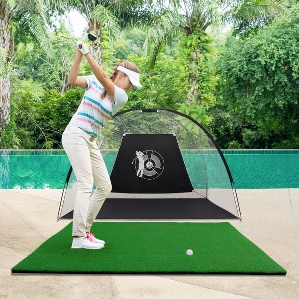 Golf Lyöntimatto, 1.5x1 m, Vihreä , Star