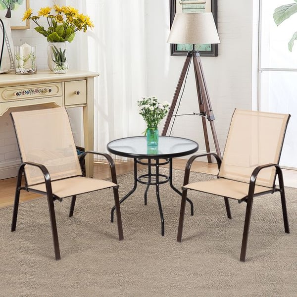 Ulkoilmaruokailutuoli, 72×56×90 cm, Beige , Star