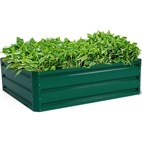Hævet Havebed, 100x80x30 cm, Mørkegrøn , Star