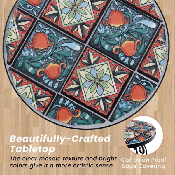 Kasvien teline, 30x50 cm - Materiaali: metalli, keraaminen laatta, sementti , Star