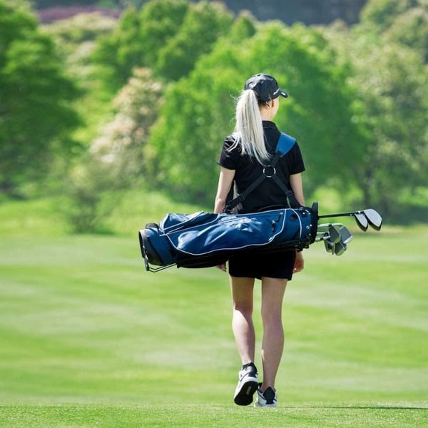 Golfbag, 25.4x17.78x88.9 cm, Blå , Star