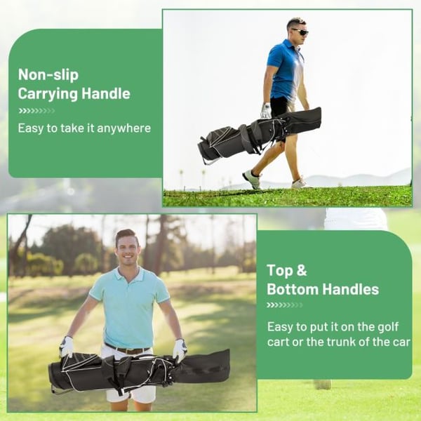 Golfbag, 25.4x17.78x88.9 cm, Blå , Star