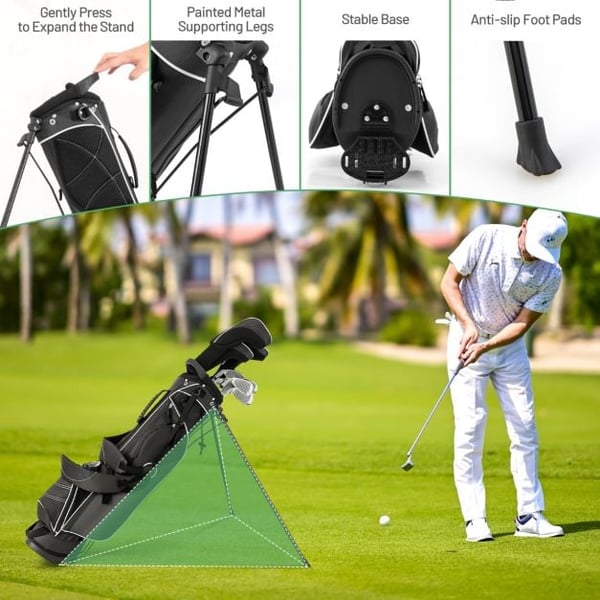 Golfbag, 25.4x17.78x88.9 cm, Blå , Star
