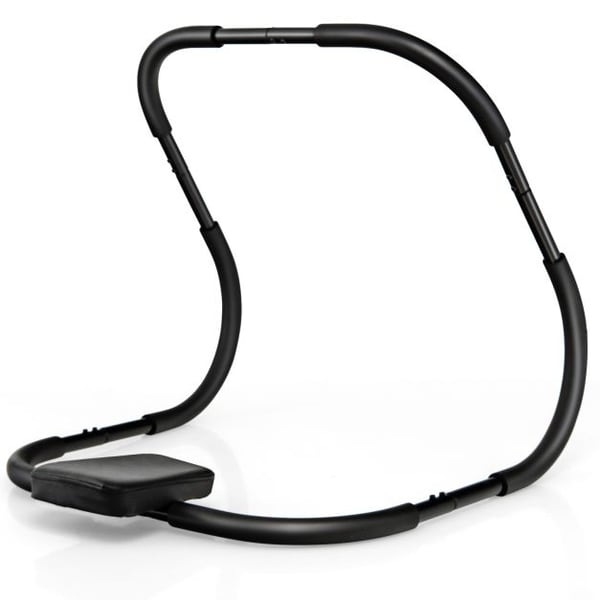 Vatsalihasharjoituslaite, Kannettava Fitness Crunch -harjoitin, 72×72×64 cm, Musta/Valkoinen , Star