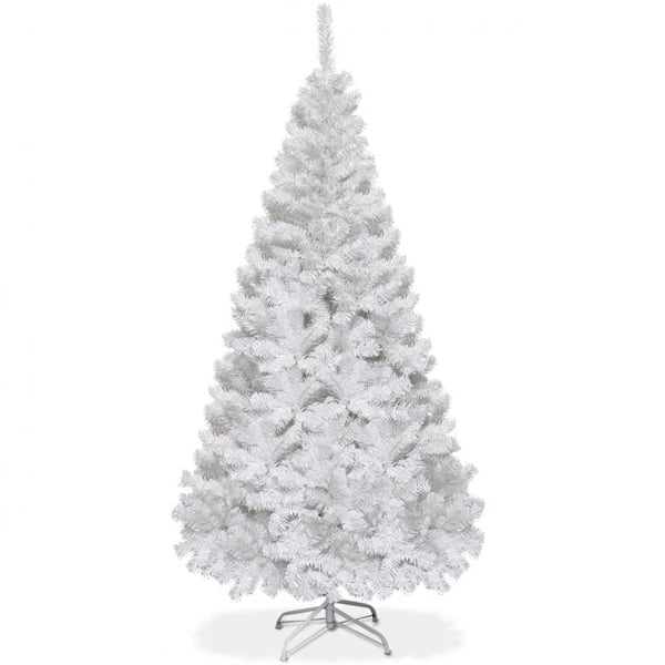 Juletræ, 183 cm, Hvid - materiale: PVC , Star