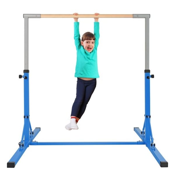 Gymnastikstang, 136x172x(90-150) cm, Blå , Star