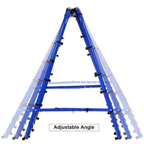Fodbold Rebounder Net, 100x100 cm, Blå , Star