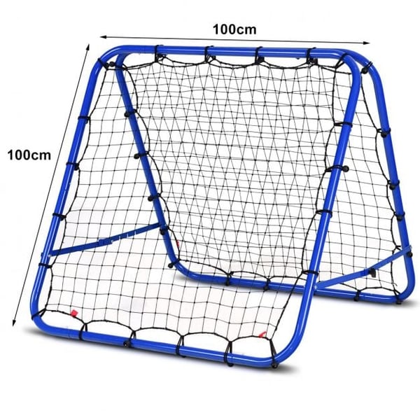Fodbold Rebounder Net, 100x100 cm, Blå , Star