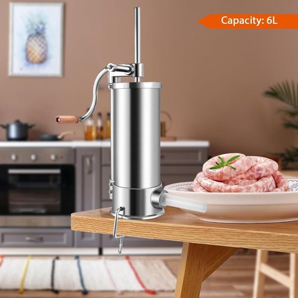 Pølsestopper Maskine, 6L 10 lbs - materiale: rustfrit stål og aluminium , Star