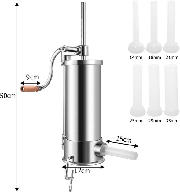 Pølsestopper Maskine, 6L 10 lbs - materiale: rustfrit stål og aluminium , Star