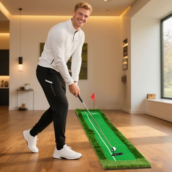 Golfmatta, 300x50 cm, Grön , Star